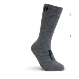 Hollow Alpaca Performance Crew Socks Medium & Large‎ Grey Men New With Tags